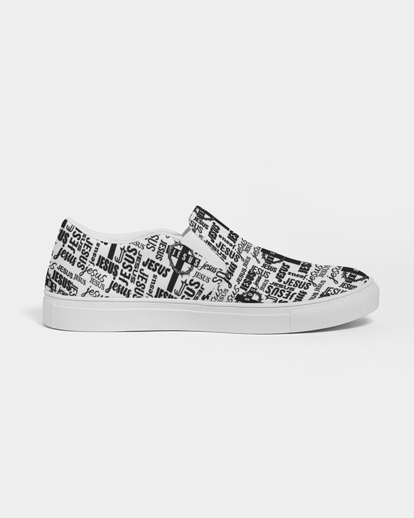 All About Jesus Women's Slip-On Canvas Shoe