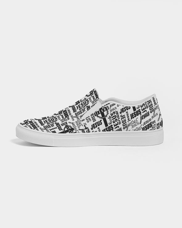 All About Jesus Women's Slip-On Canvas Shoe