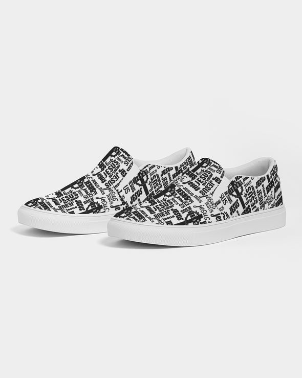 All About Jesus Women's Slip-On Canvas Shoe