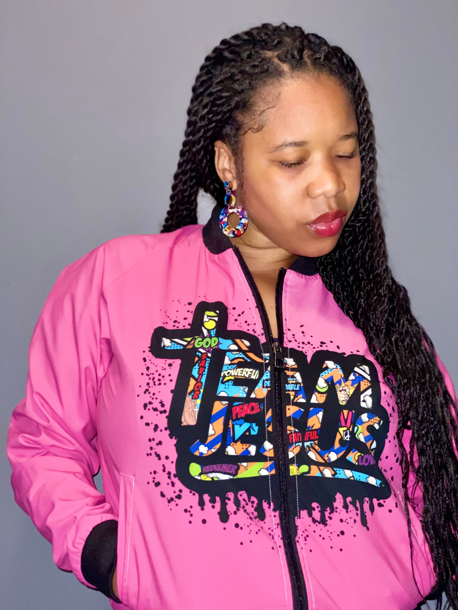 Team Jesus Women's Bomber Jacket – J For Jesus Apparel