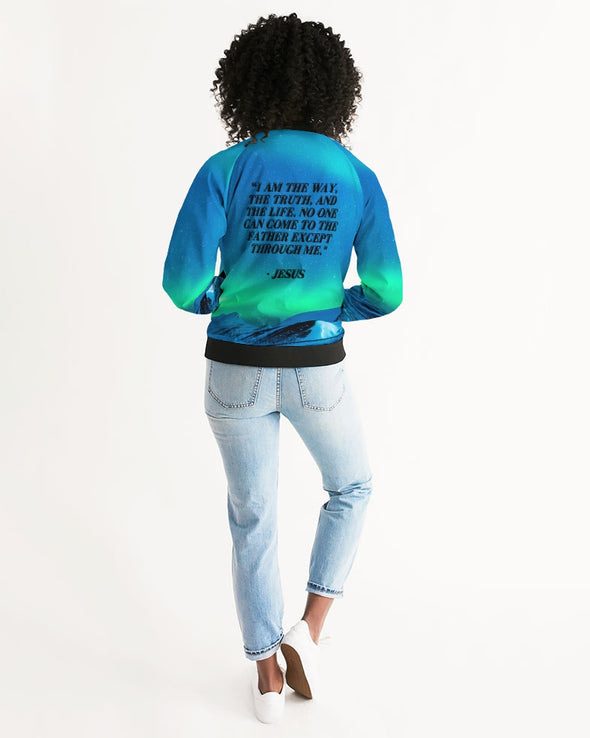 The Way, The Truth, The Life Women's Bomber Jacket